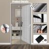Magnetic Fly Screen Door Curtain, 210 x 250 cm, Gray view 2