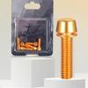 M5x18mm Bicycle Stem Bolts with Washers, 6-Piece Aluminum Set view 4