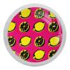 4 Round Crystal Glass Cabinet Knobs, Glow-in-the-Dark view 1