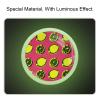 4 Round Crystal Glass Cabinet Knobs, Glow-in-the-Dark view 2