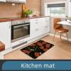 Multifunctional Desk Mat, 45.7 x 71.1 cm, Red Poppy Floral Design, for Office/Home view 4