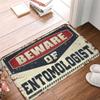COTECI Spring Welcome Doormat, “Beware of Entomologist,” 65 x 90 cm view 1