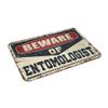 COTECI Spring Welcome Doormat, “Beware of Entomologist,” 65 x 90 cm view 2