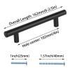 LONTAN 30-Pack Black Cabinet Handles, 102 mm Hole Spacing view 2