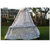 wangk White Camouflage Net Bulk Roll, Forest/Army Camo Mesh, 4 x 8 m (13 x 26 ft) view 2