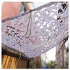 wangk White Camouflage Net Bulk Roll, Forest/Army Camo Mesh, 4 x 8 m (13 x 26 ft) view 3