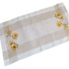 matches21 HOME & HOBBY FIBONA Table Runner, 35 x 70 cm, Sunflower Embroidery view 1