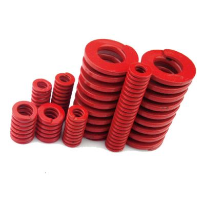 Torsion Spring, 1 Piece, Red, Medium Load, 10 × 5 × 100 mm