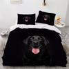 NYSMGS Black Labrador Kids' Bedding Set, 135 x 200 cm view 2