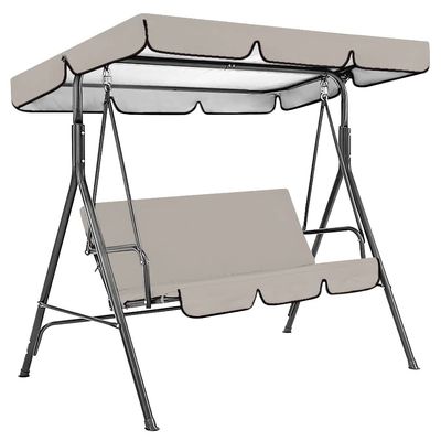 FHYTGBS Waterproof Swing Seat and Canopy Cover, Gray