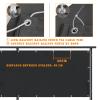 Linmssd Balcony Privacy Screen, No Drilling, 80 x 950 cm, Anthracite view 4