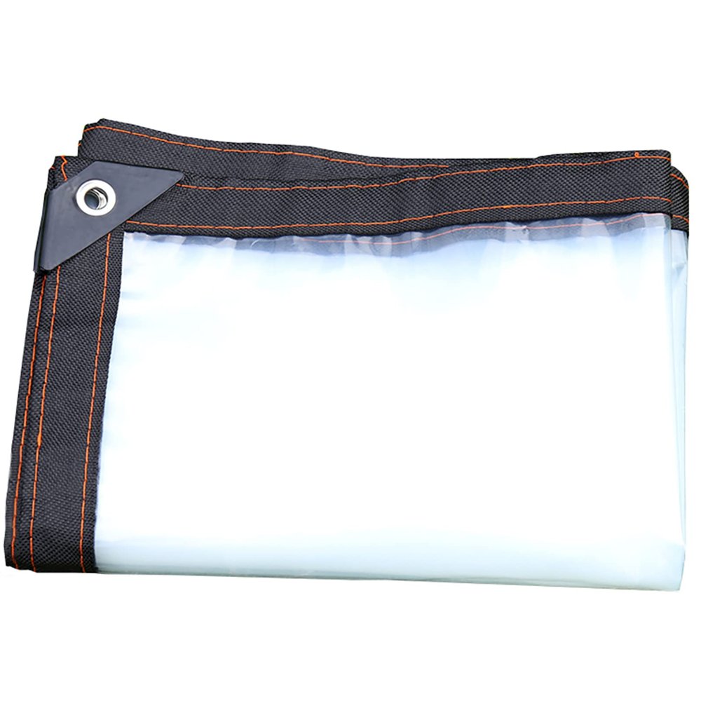 Waterproof Heavy-Duty Transparent PE Tarp for Plants, Dustproof, 0.12 mm, 100 g/m², 1.2 x 1.5 m