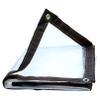 Waterproof Heavy-Duty Transparent PE Tarp for Plants, Dustproof, 0.12 mm, 100 g/m², 1.2 x 1.5 m view 2