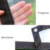 Waterproof Heavy-Duty Transparent PE Tarp for Plants, Dustproof, 0.12 mm, 100 g/m², 1.2 x 1.5 m view 4