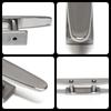 PRIOstahl 150 mm V4A Stainless Steel Flat 2-Hole Boat Cleat, 1 Piece view 4