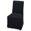 Soferia Elegance Dark Gray Chair Slipcover Compatible with BERGMUND view 1