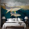 decomonkey Abstract Whale Photo Wallpaper, 400 x 280 cm, XXL Ocean Fish view 4
