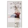 Magnetic Screen Door Mosquito Net 95 x 240 cm, No Drilling, Easy Adhesive Installation, White view 1