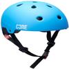F26 CORE Street Stunt Scooter Helmet for Skateboard/BMX, S/M, Blue/White view 3