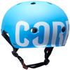 F26 CORE Street Stunt Scooter Helmet for Skateboard/BMX, S/M, Blue/White view 4