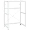 vidaXL Bathroom Vanity Frame White 59x38x83 cm Iron view 1