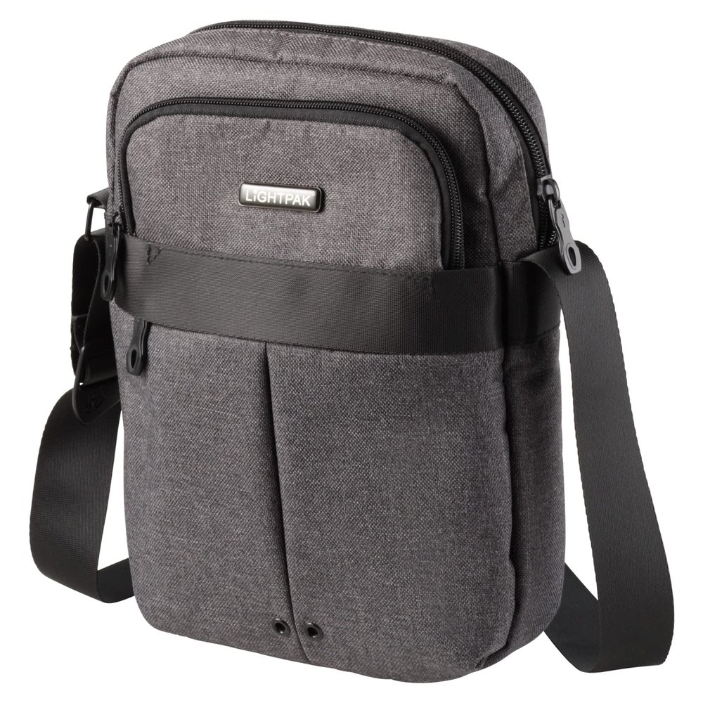 fixbag FB1246164 Bicycle Shoulder Bag with KLICKfix Adapter for E-Bikes, Gray