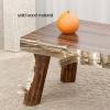 Solid Wood Stackable Stool and Footstool view 3