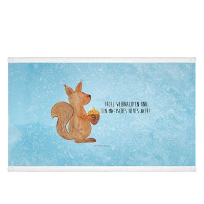 Mr. & Mrs. Panda 50 x 100 cm Hand Towel, Squirrel Christmas