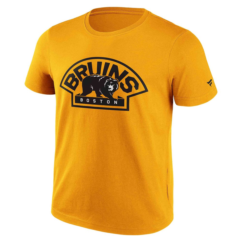 Fanatics NHL Boston Bruins Primary Logo T-Shirt, Yellow, XL
