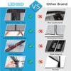 LZHBD Magnetic Screen Door Curtain, 185 x 220 cm, Black view 2