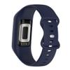 FONREST One-Piece Silicone Bumper Band for Fitbit Charge 6/5/4/3/SE, Dark Blue view 4