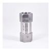 JIYAMI'EN EL 3/4" BSP Female 1-Way Spring Check Valve, Inline, 316 Stainless Steel view 1