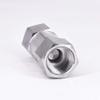JIYAMI'EN EL 3/4" BSP Female 1-Way Spring Check Valve, Inline, 316 Stainless Steel view 2