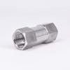 JIYAMI'EN EL 3/4" BSP Female 1-Way Spring Check Valve, Inline, 316 Stainless Steel view 3