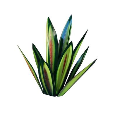 TGRTY DIY Metal Agave Plant, Rustic Indoor/Outdoor Garden Statue