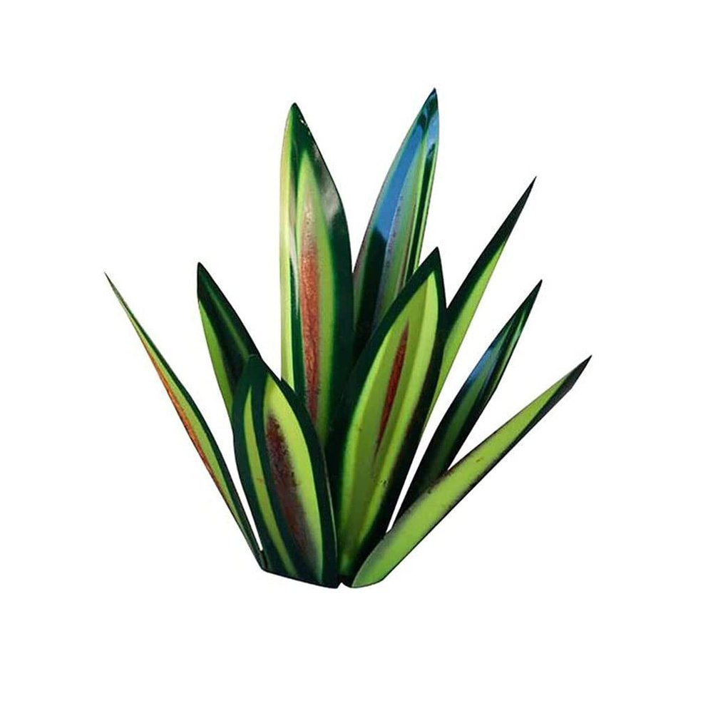 TGRTY DIY Metal Agave Plant, Rustic Indoor/Outdoor Garden Statue