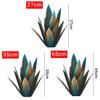 TGRTY DIY Metal Agave Plant, Rustic Indoor/Outdoor Garden Statue view 2