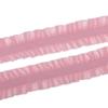 9.1 m Elastic Lace Trim for Sewing and Clothing, Ruffled Lace Ribbon, Black as Described - Pink as Described view 2