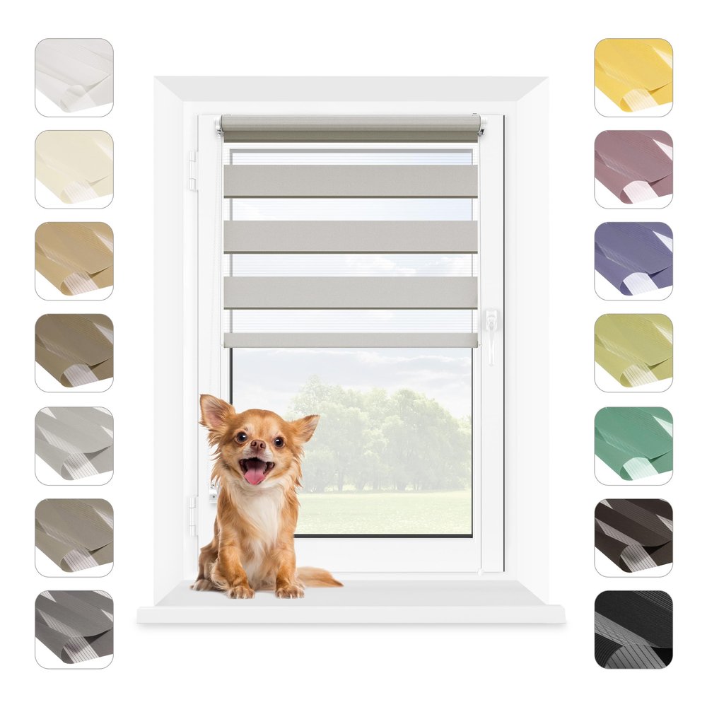 Mardom No-Drill Roller Blind for Windows, EIS, 102.5 x 215 cm