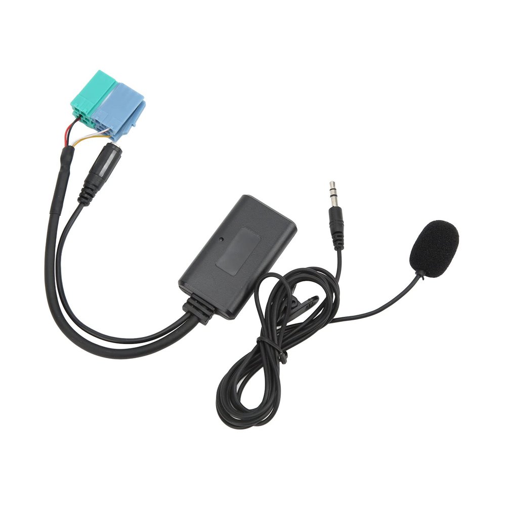 Keenso Car Bluetooth AUX Module, Wireless Audio AUX Input Adapter Cable, Bluetooth 5.0 with Microphone