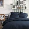 Essix Solid Cotton Sateen Bed Sheet, 240 x 300 cm view 2