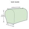 ZYYH 2-Piece Universal Sofa Armrest Covers, Stretchy, Removable (Color: A) view 4