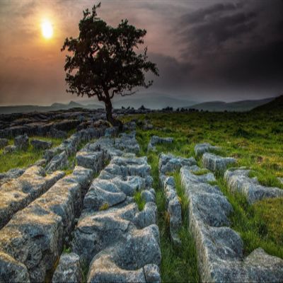 LHJOYSP 1,000-Piece Puzzle, Natural Beauty, England, Yorkshire Dales, 75 x 50 cm