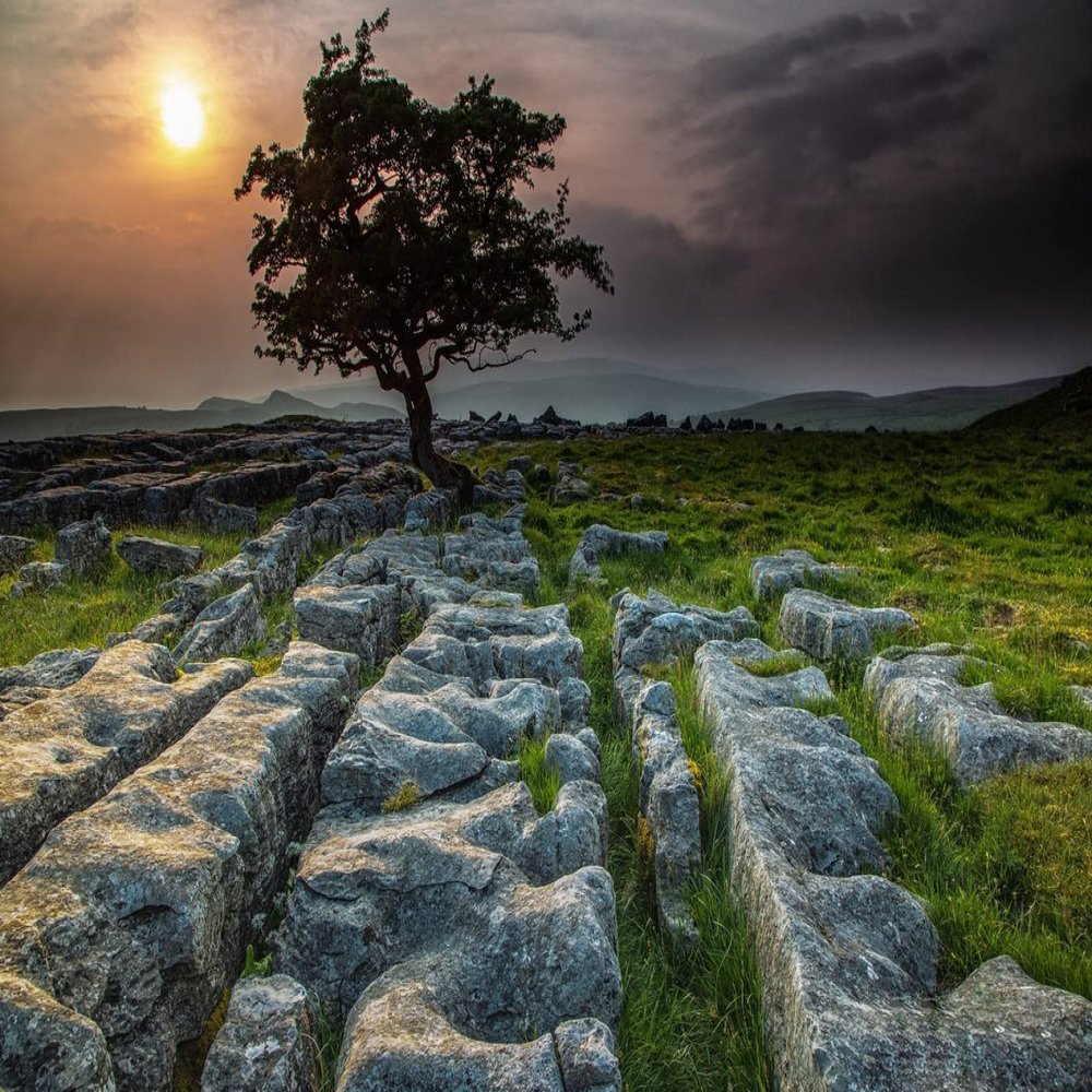 LHJOYSP 1,000-Piece Puzzle, Natural Beauty, England, Yorkshire Dales, 75 x 50 cm