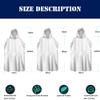 Surwin Surf Poncho Towel with Hood, Animal Print, Unisex, Quick-Dry Microfiber, Corgi, 80 x 145 cm view 2
