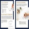 Regency Romance Design Paper Pad A6: 75 Sturdy Patterned Papers in 25 Designs, with Calligraphy Basics view 3