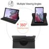 Dlahaby Case for Samsung Galaxy Tab A7 Lite 8.7-Inch, PU Leather 360° Rotating Stand Cover, Black view 4