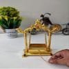 Frienemy Aluminum Laddu Gopal Idol, 8 x 6.5 x 2.5 in, Gold view 1