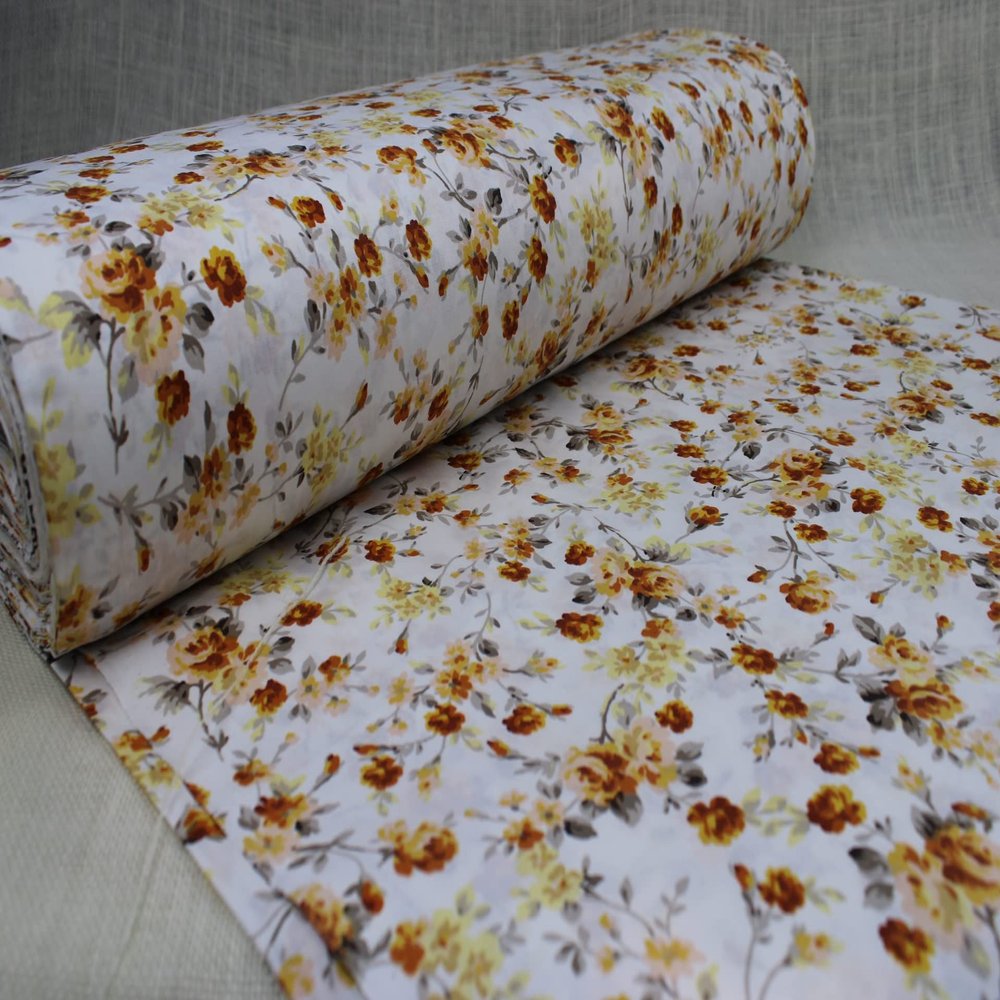 240 cm Poplin Cotton Fabric by the Meter, from 50 cm, Abstract Geometric Pattern 3