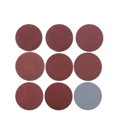 2-Inch Sanding Discs, 10-Piece, Grits 80–2000, Hook-and-Loop Sandpaper Set